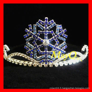 Mignon couronne de concours de flocon de neige pour les enfants